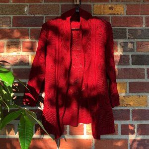 Cardigan (red)